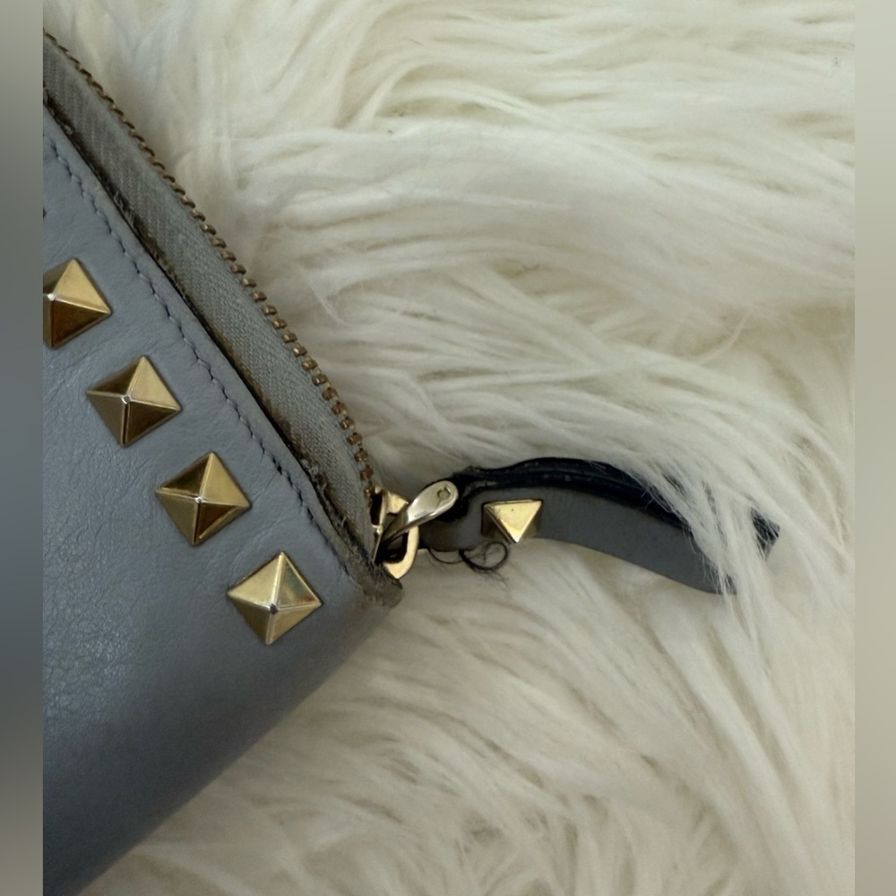 Valentino Wallet with Gold Studs - Picture 14 of 15